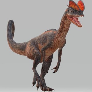 dilofossauro dinossauro 3d impressão modelo doer amanhecer 3d print model - Mito3D