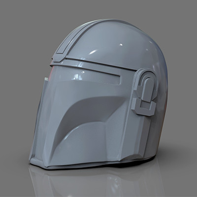 Lärm Djarin Mandalorianer Helm Vase paburoviii 3D print model - Mito3D