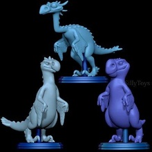 dinosauri gavin fertile Roger ghiaccio età collisione Stampa pronto 3d modello stupidi giocattoli 3d print model - Mito3D