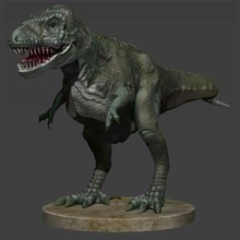 dinozor ücretsiz hazır 3d model yazdırmak Heykeli dinozorlar uygun boyama 3d print model - Mito3D