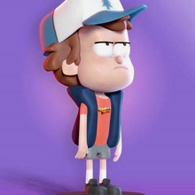 dipper gravity falls print ready 3d model american animated mystery comedy television series created alex hirsch disney channel xd ran june 15 2012 february 2016dipper very popular character seriesi have divided individual parts make easy printing - obj stl files printing- zbrush original ztl you customize likethis version 10 modelwe hope receive support our dear customersthanks so much viewing my 3d print model - Mito3D