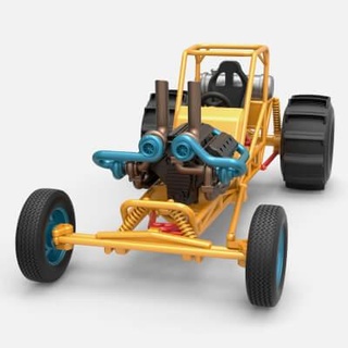 sporco dragster 1 25 3d Stampa modello cosplayitemsrock 3d print model - Mito3D