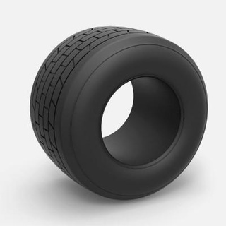 sujeira arrancada corrida pneu 1 25 3d impressão modelo itens cosplay rock 3d print model - Mito3D