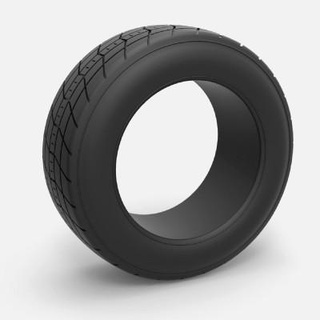 sujeira arrancada corrida pneu 1 25 3d impressão modelo itens cosplay rock 3d print model - Mito3D