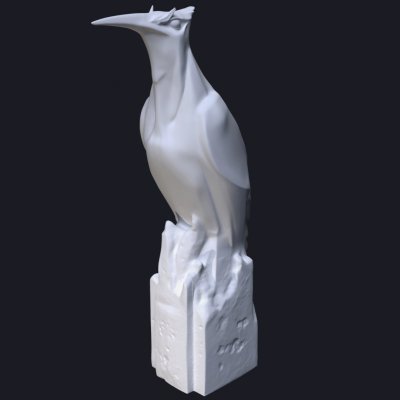 dishonored - raven print ready 3d model 3D print model - Mito3D