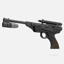 dl 18 blaster pistola Estrela guerras Retorna Jedi impressão pronto 3d modelo 3d print model - Mito3D