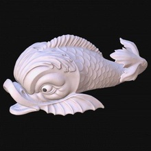 delfino pesce Stampa pronto 3d modello alexkovalev 3d print model - Mito3D