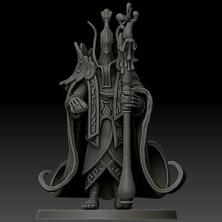 dota 2 rubick herói 3d impressão modelo pring 3d print model - Mito3D