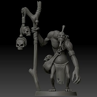 dota 2 bruxa médico 3d impressão modelo pring 3d print model - Mito3D