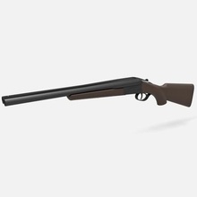 Duplo barrilado Remington treinador arma fogo impressão pronto 3d modelo 3d print model - Mito3D