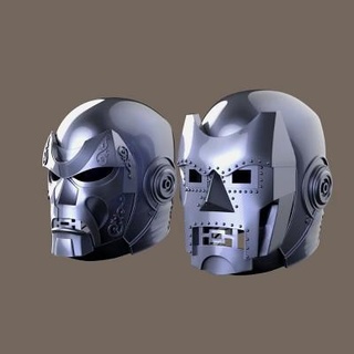dr doom legendary series helmet - 3d print model 3dmodeldesigner 3d print model - Mito3D