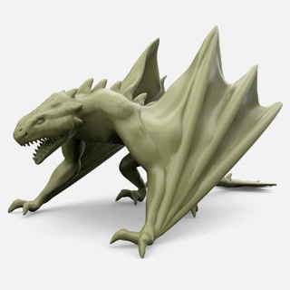 dragon 3dgonza 3d print model - Mito3D