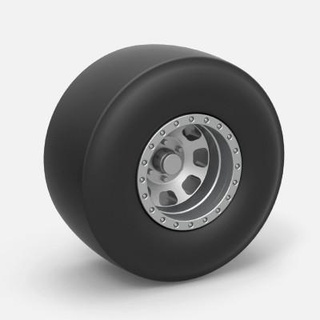 dragster rear wheel 1 25 cosplayitemsrock 3d print model - Mito3D