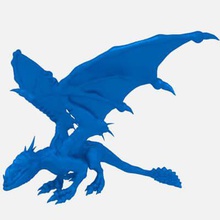 drake dragon warcraft print ready 3d model figure wow------------------------------------------------this without textures only object printcontents - one stl format-----------------------------------------------------------polygon highpoly created real world size units used millimeters 230 x 370 206mm 3d print model - Mito3D
