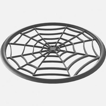 boisson Coaster araignée toile impression prêt 3d modèle adyleon 3d print model - Mito3D