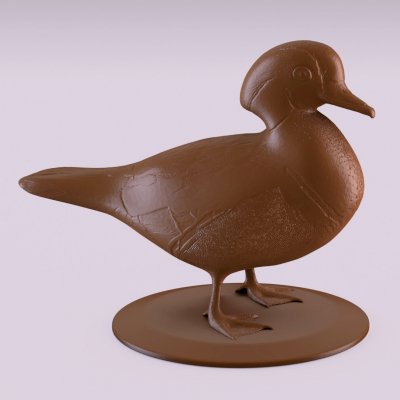 duck figurine print ready 3d model duck figurine print ready 3d model 3D print model - Mito3D