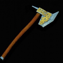dwarven axe - witcher weapon print ready 3d model blackstar90 3d print model - Mito3D