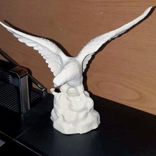 águila serpiente 3d impresión modelo find3d 3d print model - Mito3D