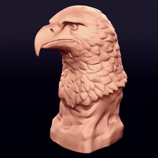 eagle statue - 3d print model eagswod 3d print model - Mito3D