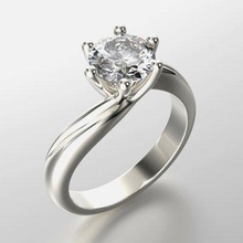 Engagement Ring einstellen Größen 0073 drucken bereit 3d Modell 3djewelrysquad 3d print model - Mito3D