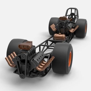 motore awd dragster 1 25 cosplayitemsrock 3d print model - Mito3D
