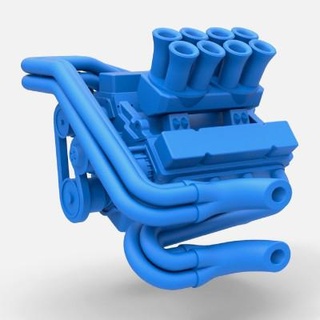 motor v8 1 25 3d Yazdır model Cosplayitemsrock 3d print model - Mito3D