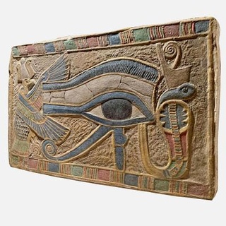 Auge Horus uralt Ägypten Sinne 3d print model - Mito3D