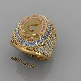 fasion ring jewelery - 3d print model gopal manna 3d print model - Mito3D