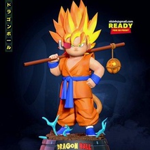 gordura Goku impressão pronto 3d modelo nascermos Nguyen 3d print model - Mito3D