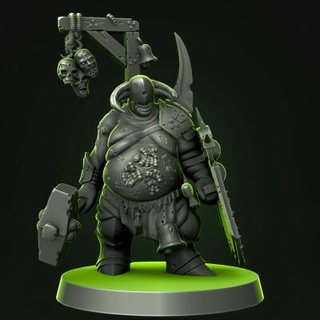 fat lord presupported - 3d print model king rus 3d print model - Mito3D