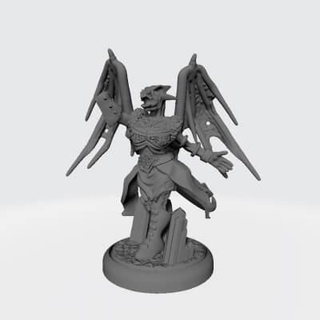 fem ice dragonborn shaman - 3d print model mai son 3d print model - Mito3D