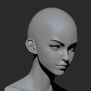 female head 3d print cgamit786 3d print model - Mito3D
