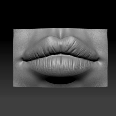 female lips ertan zorlu 3D print model - Mito3D