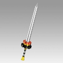 final fantaisie type 0 machina épée impression prêt 3d modèle 3d print model - Mito3D