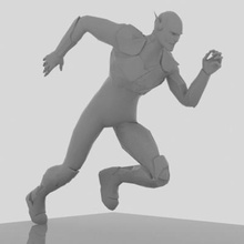 flash figure print ready 3d model 3d print model - Mito3D