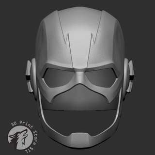 flash mask - fan art 3dprintstorestl 3d print model - Mito3D