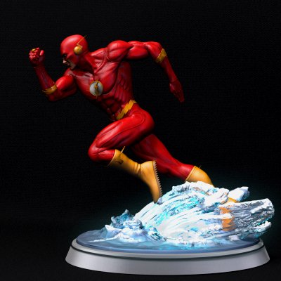 flash statue - 3d print model cheriloyet 3D print model - Mito3D