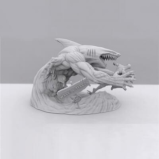 destello Rey tiburón 3d impresión modelo 3dprintingdesigner 3d print model - Mito3D
