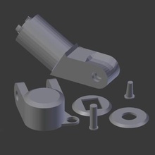 flashforge aventureiro 3 carretel suporte bobina impressão pronto 3d modelo Chemodenstudio 3d print model - Mito3D