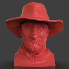Freddy krueger busto impresión Listo 3d modelo paburoviii 3d print model - Mito3D