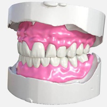 full dentures print ready 3d model digital printing3shape dental system & keyshot pro 3d print model - Mito3D