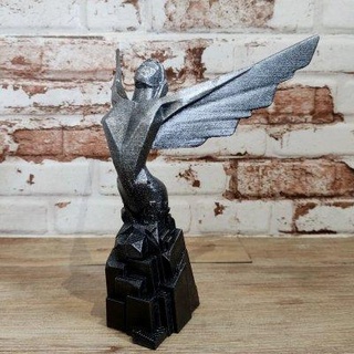 game awards trophy kaleb 3d print model - Mito3D
