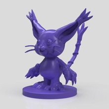 gatomon figurine - print ready 3d model paburoviii 3d print model - Mito3D