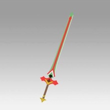 genshin impact kaeya travelers handy sword cosplay weapon pr print ready 3d model 3d print model - Mito3D