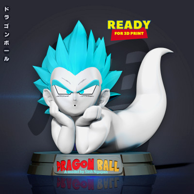 fantasma gotenks riposando Nato nguyen 3D print model - Mito3D