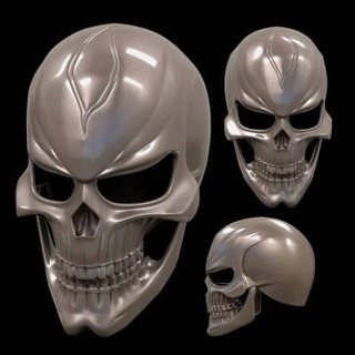 ghost rider helmet - 3d print model 3dmodeldesigner 3d print model - Mito3D