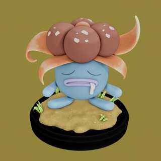 gloom - pokemon wsonuchiha3d 3d print model - Mito3D
