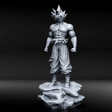 Goku Ultra Instinkt drucken bereit 3d Modell 3d print model - Mito3D