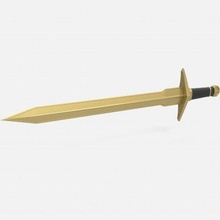 dorado espada niño loki impresión Listo 3d modelo cosplayitemsrock 3d print model - Mito3D