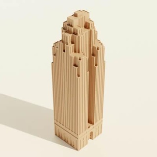 greater penobscot building - 3d print model leonte 3d print model - Mito3D